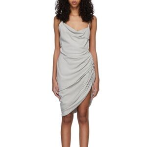 Jacquemus grey ‘Le robe saudade’